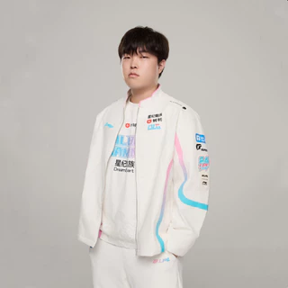 2024 LOL World Championship Conquest LPL S14 Uniforme De Equipe BLG E-sports Team " BIN " Jaqueta Do Mesmo , League of L