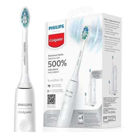 Escova de dente elétrica Philips Colgate Sonic Pro 35