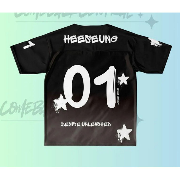 Camisa De Concerto OUTSIDE ENHYPEN Kpop Engene Desire Unleashed