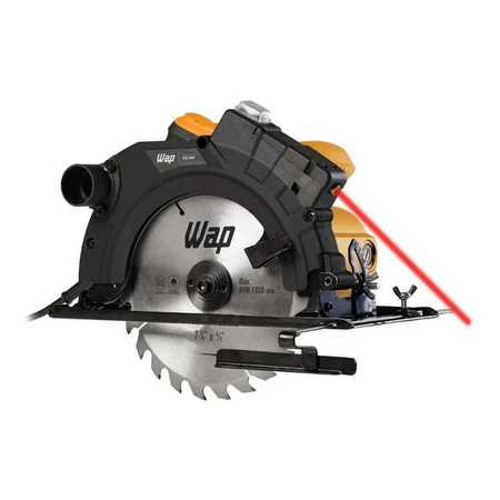 Serra de Circular 7.1 4 ESC 1500W com Guia a Laser e Base de Ajuste até 45° 127V