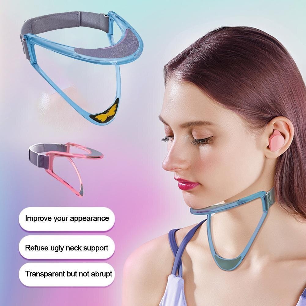 Neck Brace dispositivo de tração cervical Postura Correção cervical Colar Neck Braces Cuidados de saúde Neck Massagem de