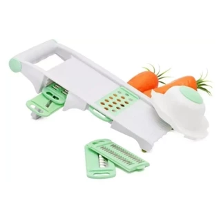 Ralador Cortador Fatiador de Legumes Multiuso 11x28Cm de Plástico em Oferta na Shopee