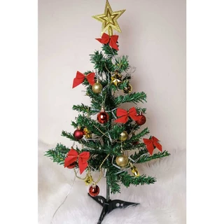 Árvore de Natal Completa com Pisca Pisca + Enfeites – Fácil Montagem – Decoração Festiva