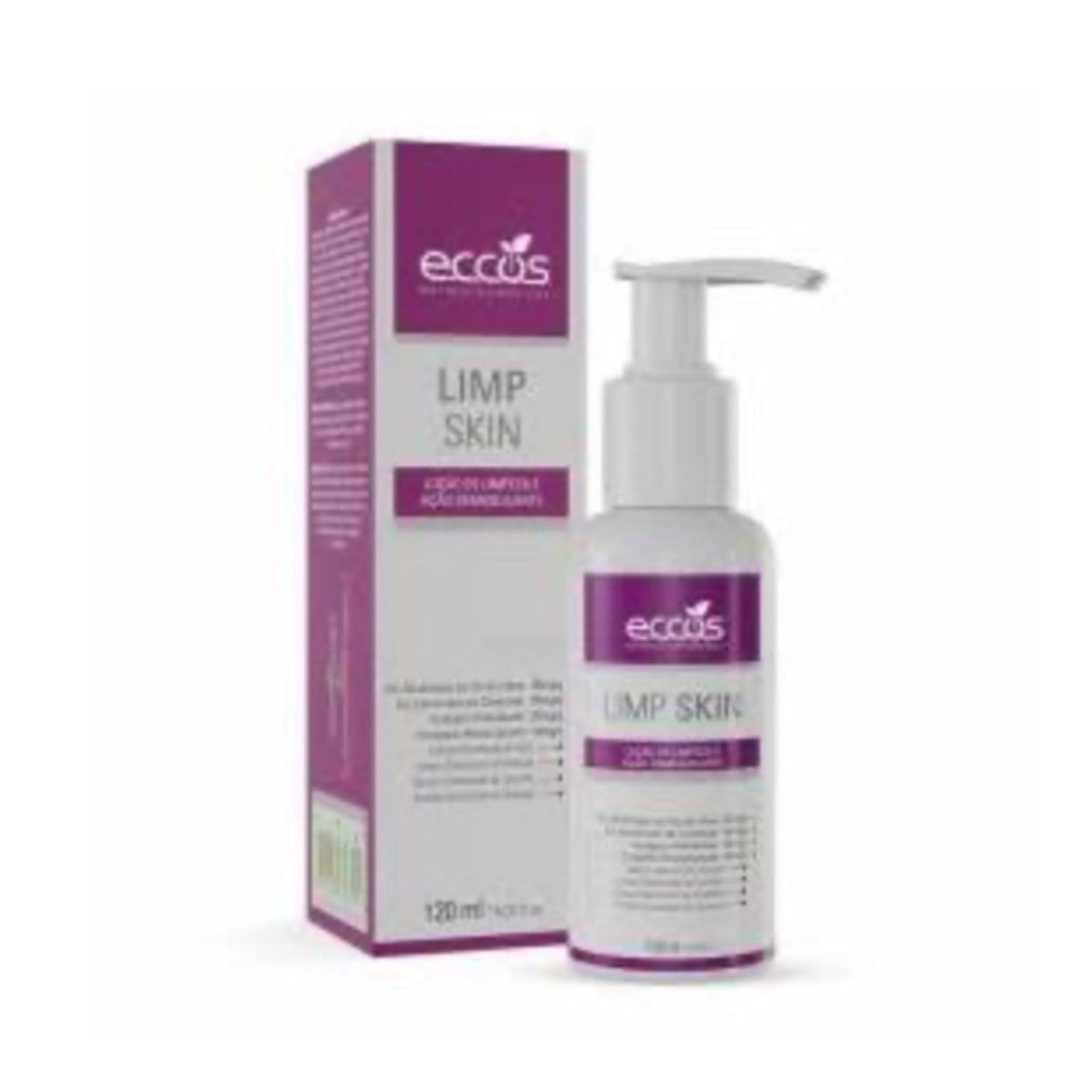 ECCOS Limp Skin loção de limpeza 120ml | Shopee Brasil