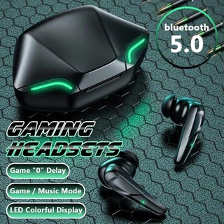 G111 Fone De Ouvido Bluetooth Sem Fio Gamer Para Redução De Ruído Esportivo Com Microfone Jogos De Baixa Latência