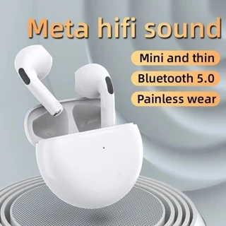 Novo Pro 6 TWS Fones De Ouvido Sem Fio Com Fone Bluetooth Esportivo Para Apple iPhone Xiaomi Pro6 Earbuds