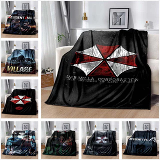 Filme De Ação Clássico Cobertor Resident Evil Impresso , Para Sofá De Sala De Estar Decorativo De Quarto , Flanela Macia E Quente , Personalizável-8