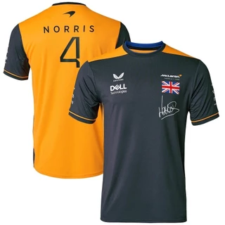 F1 McLaren Camisetas Fórmula Uma Equipe Lando Norris Racing Car 3D Impressão Homens Moda Mulher Camiseta O-Neck Kids Clothing Tees Tops