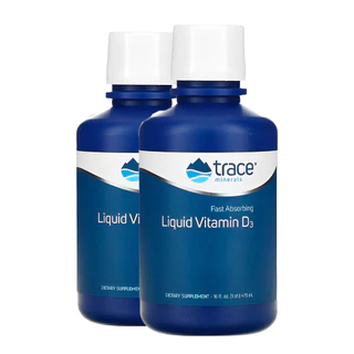 Kit 2x Trace Minerals Vitamina D3 líquida 473 ml Importado/Made in Usa