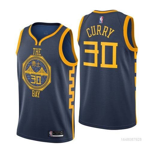COOL NBA Jersey Golden State Warriors No . 30 Stephen Curry Clássico Colete Esportivo Edição Comemorativa Plus Tamanho