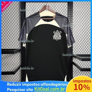 KLDA Homens 2024 Camisa Da Equipa De Futebol Preto