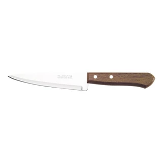 Faca Peixeira Tramontina 6P Inox Cabo Madeira 12 Peças em Oferta na Shopee