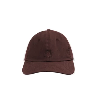 Boné Bordado Aba Curvada Polo Wear Marrom Escuro