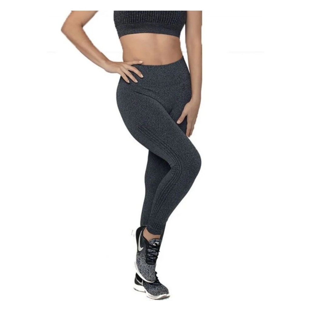 Calça Fitness Stadium Ultraleve DeMillus Legging Esportiva