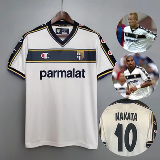 02/03 Retro Parma fora Adriano Football T-Shirt Tamanho P-XXL