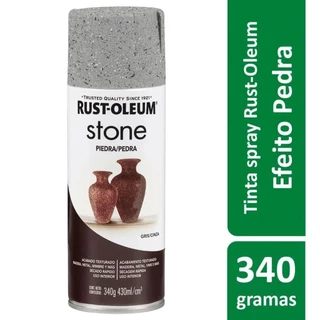 Spray Efeito Pedra Cinza 340g Rust Oleum em Oferta na Shopee