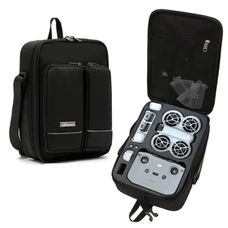 Mochila À Prova De Choque D'água Para DJI Neo , Capa Portátil Drone , Controle Remoto , Baterias , Bolsa De Armazenamento Com Zíper