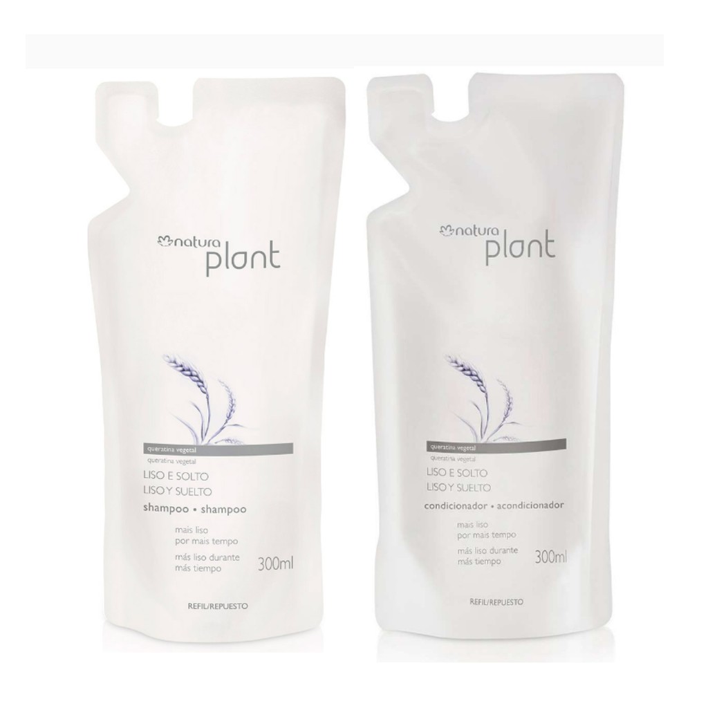 Plant Refil Shampoo 300ml Condicionador 300ml escolha