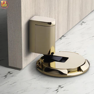 [DGE] Batente De Porta De Piso Mecânico , À Prova De Rascunho , Altura Ajustável (5-20 Mm) Resistente Para Casa E Escritório , Montagem De Parafuso Ou Adesivo . STMBR