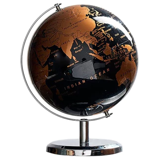 Globo Terrestre Mapa Mundi Decoraçao Esfera Giratorio Enfeite Mesa Escritorio Quarto Sala de Aula Estudo Geografia