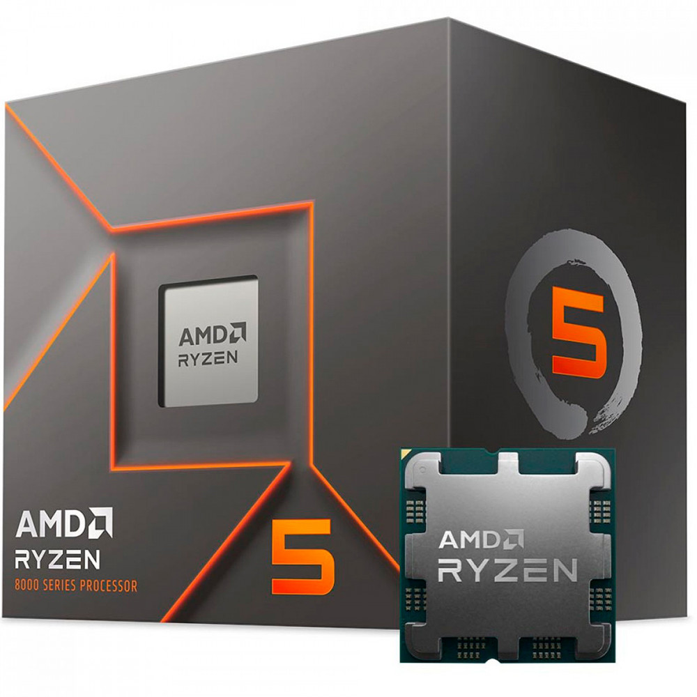 Processador AMD Ryzen 5 8400F 22MB 4.2GHz - 4.7GHz