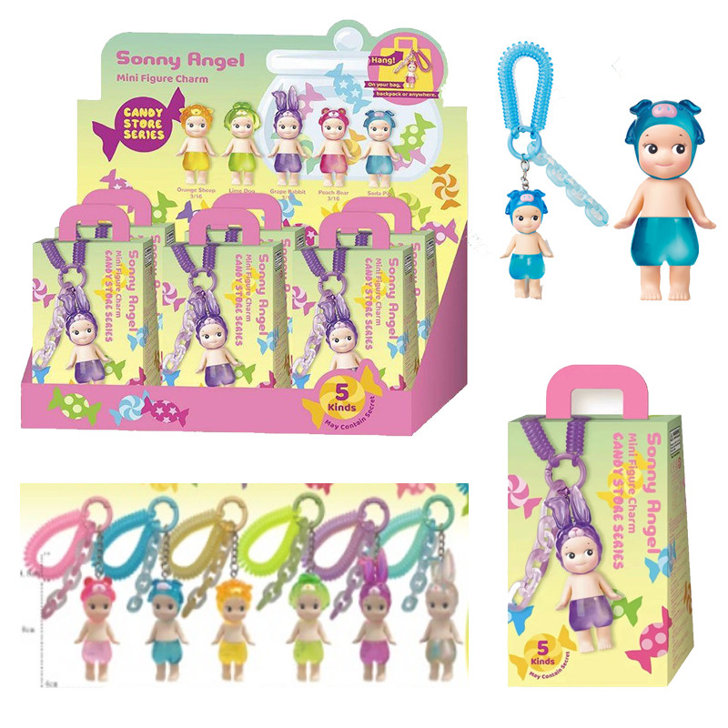 Novo Sonny Angel Cherry Blossom Candy Store Série 12 Pçs/set