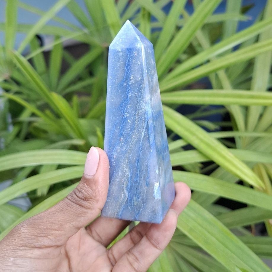 Obelisco | Quartzo de Azul | Shopee Brasil