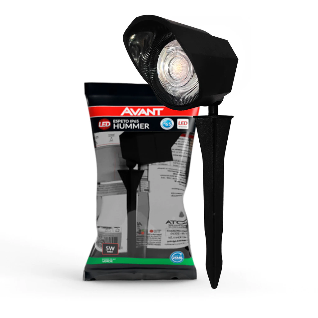 Espeto de Jardim Led 5w Hummer Luz Verde Ip65 Avant