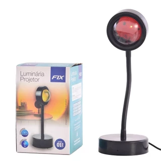 Luminária Projetor Pôr do Sol Sunset USB em Oferta na Shopee