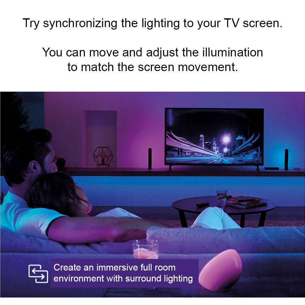 Philips Hue Play HDMI Sync Box to control your Home Surround