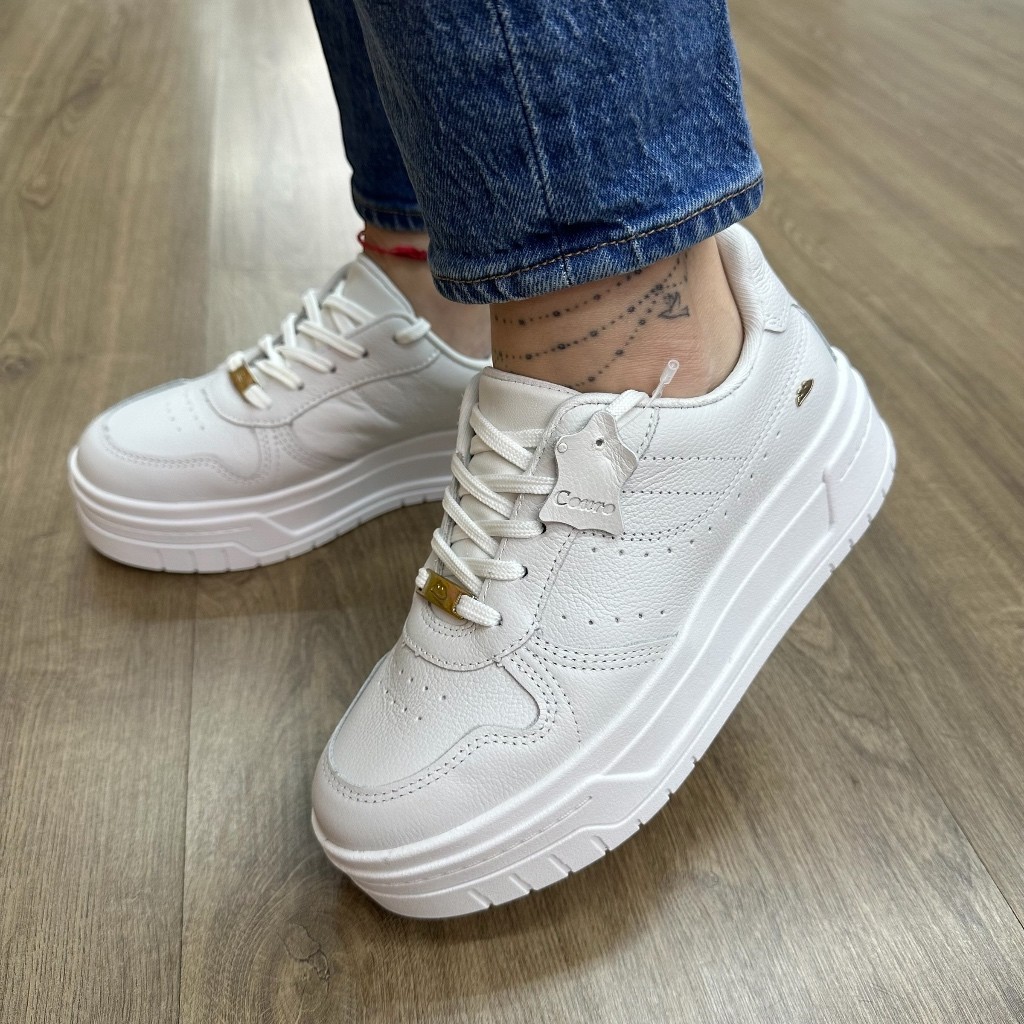 Tênis Flatform Tenis Dakota Perfuros Tênis Moda Casual Plataforma