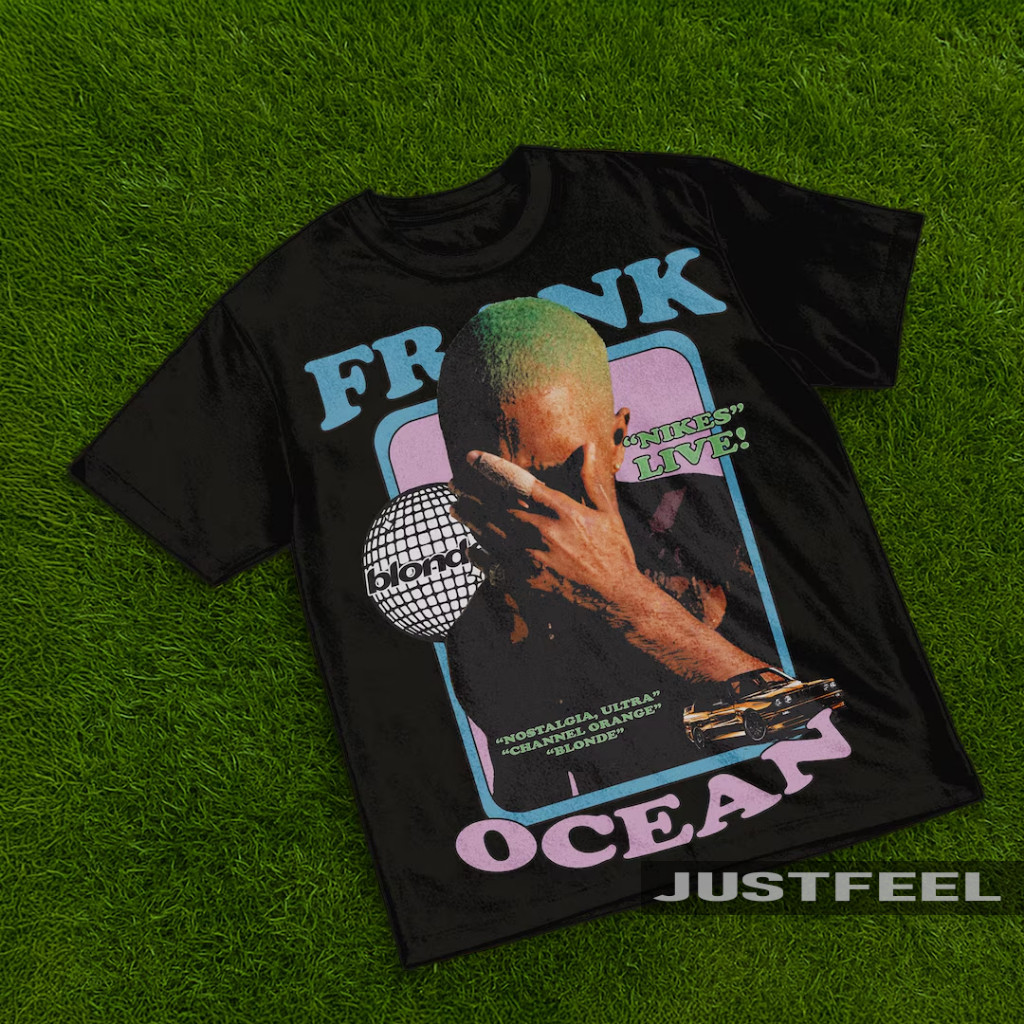 Camiseta T-shirt Unissex Algodão Frank Ocean Blonde Nostalgia