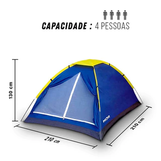 Barraca Camping Iglu 2/4 Pessoas - Barraca De Acampamento A Prova D'Água - Barraca Camping Praia-SULAN SELL em Oferta na Shopee