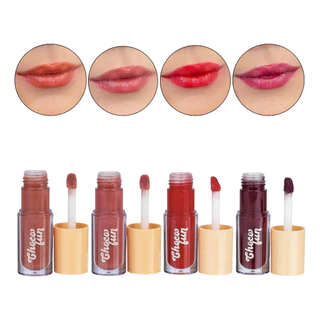 Atacado C/6 Cream Tint Gloss Labial Batom Choco Fun Fenzza - 8 combinações de cores em Oferta na Shopee