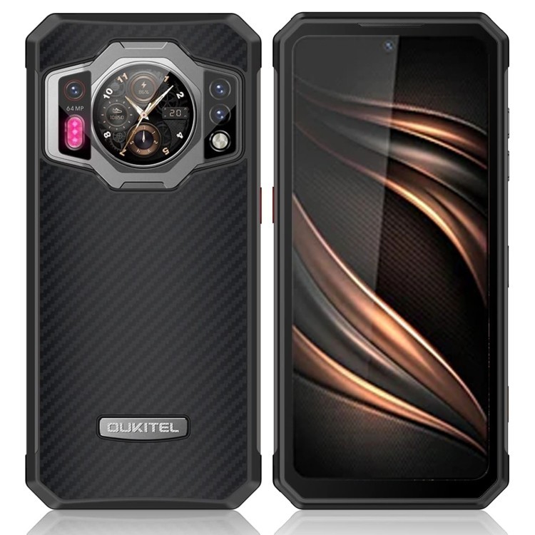 CXKJ Custodia Per Oukitel WP21 – 2 Pezzi Cover Trasparente In TPU Morbido, Anti-graffio E Anti-scivolo