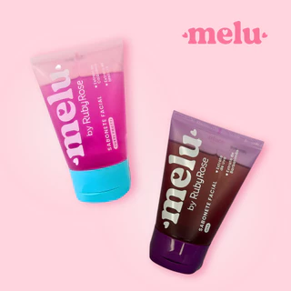 Sabonete Facial Melu Tutti-Frutti Uva 100ml Ruby Rose Skincare Limpeza Profunda Pele Renovada Macia Cuidado Pessoal