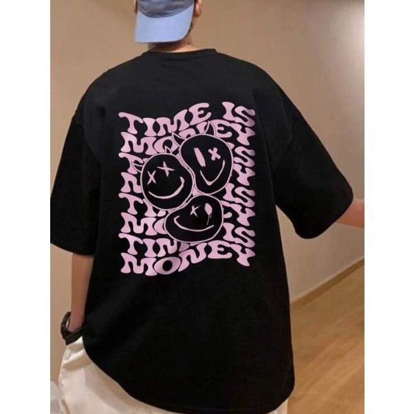 Camisa Blusa Camiseta Time is money streetwear tempo é dinheiro