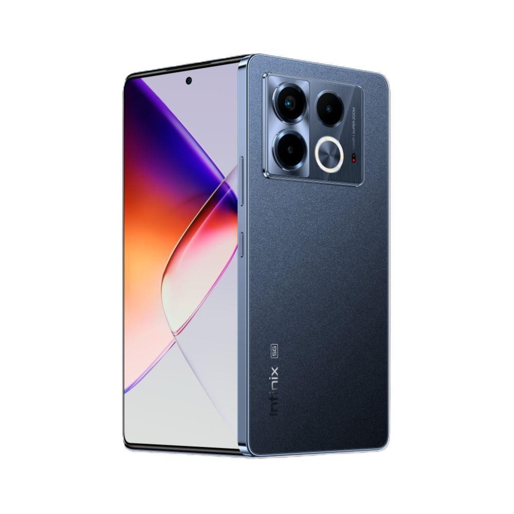 Smartphone Infinix Note 40 5G 8GB RAM 256GB Câmera Tripla 108MP+ Selfie 32MP NFC 6,78” AMOLED Preto