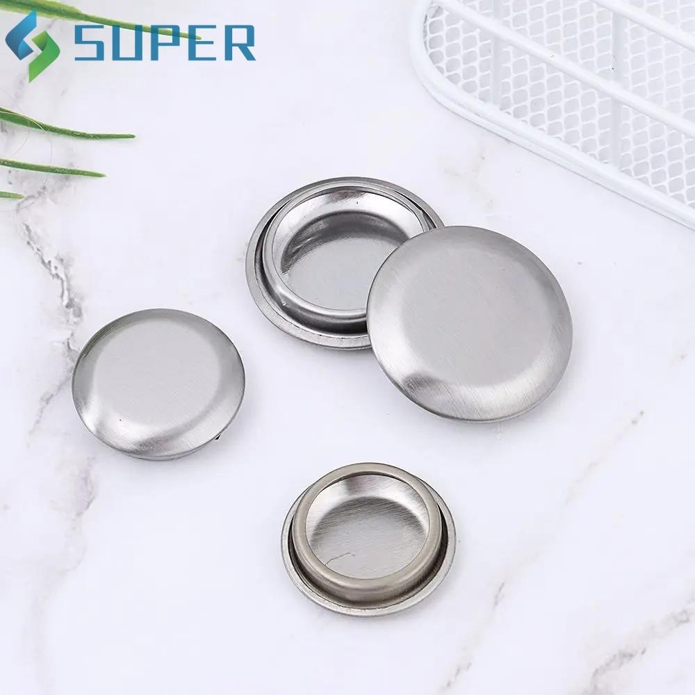 SUPER Tampa De Buraco De Pia , Tampão De Vedação De Drenagem Anti-Vazamento Prata , Tampas Decorativas Torneira Redondo De Aço Inoxidável Cozinha
