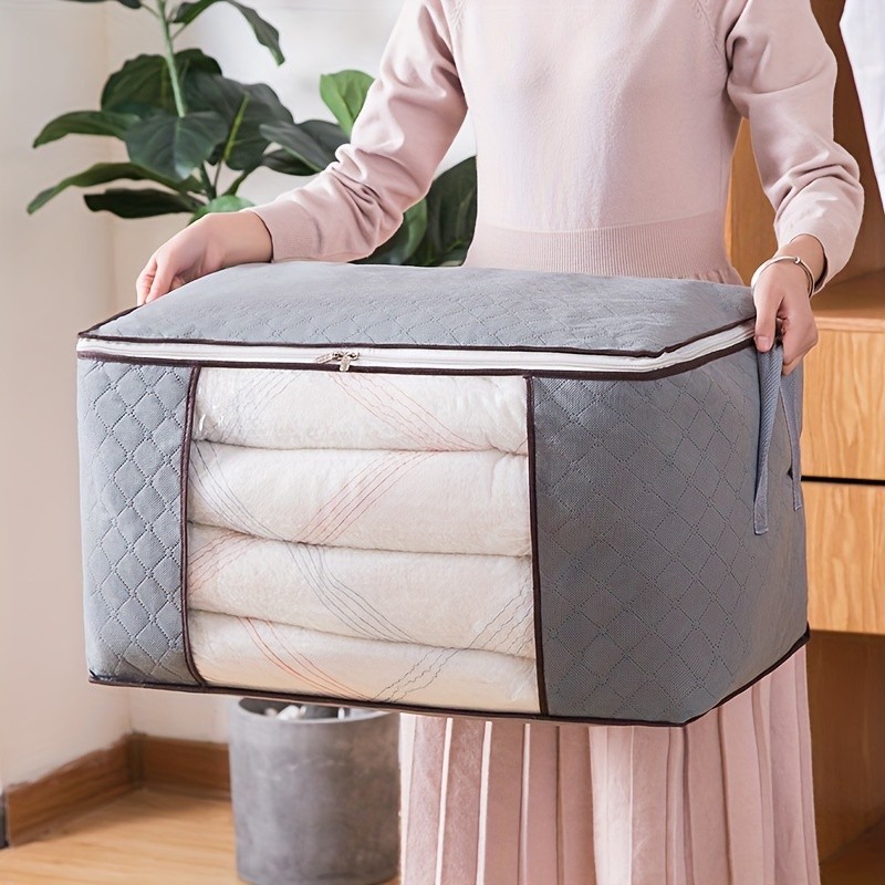 Saco de Armazenamento Saco de Armazenamento Saco de Armazenamento Quilt Saco de Armazenamento Móvel Saco de Embalagem Roupa Arrumado Saco de Armazenamento Duffel Saco Não Tecido Quilt