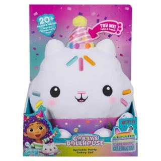 Pelúcia Cakey Cat com Luz e Som - Gabby