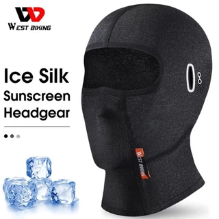 WEST BIKING Balaclava Máscara Facial Completa Para Motocicleta Máscaras Tubos À Prova De Vento Homens Motocicletas