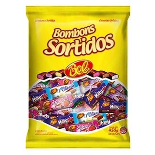 BOMBOM BEL PACOTE SORTIDO C/50 UN
