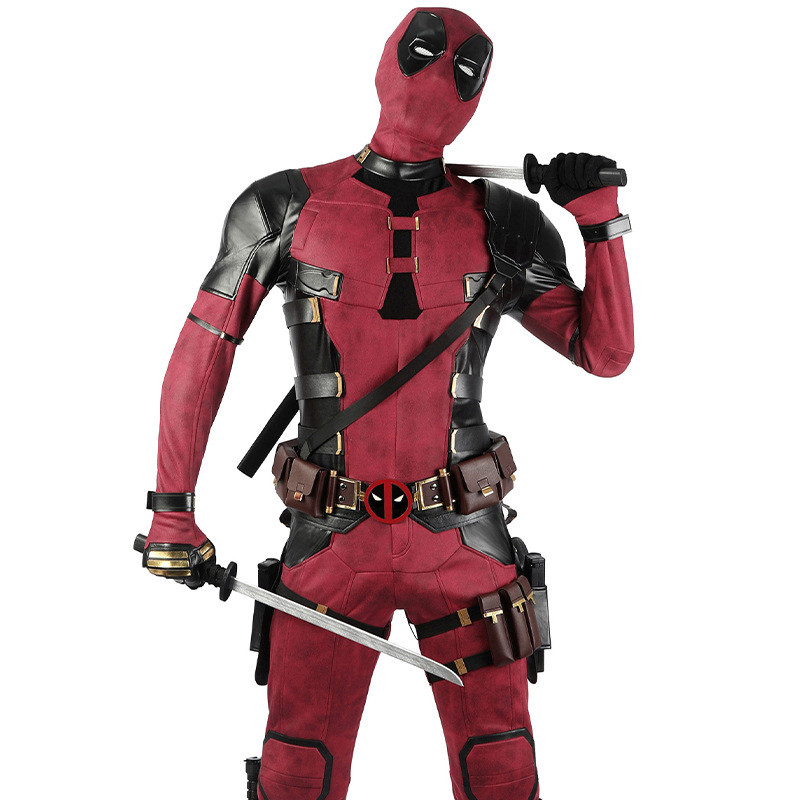 Deadpool 3 Wade Winston Wilson Fantasia De cosplay Para Adultos