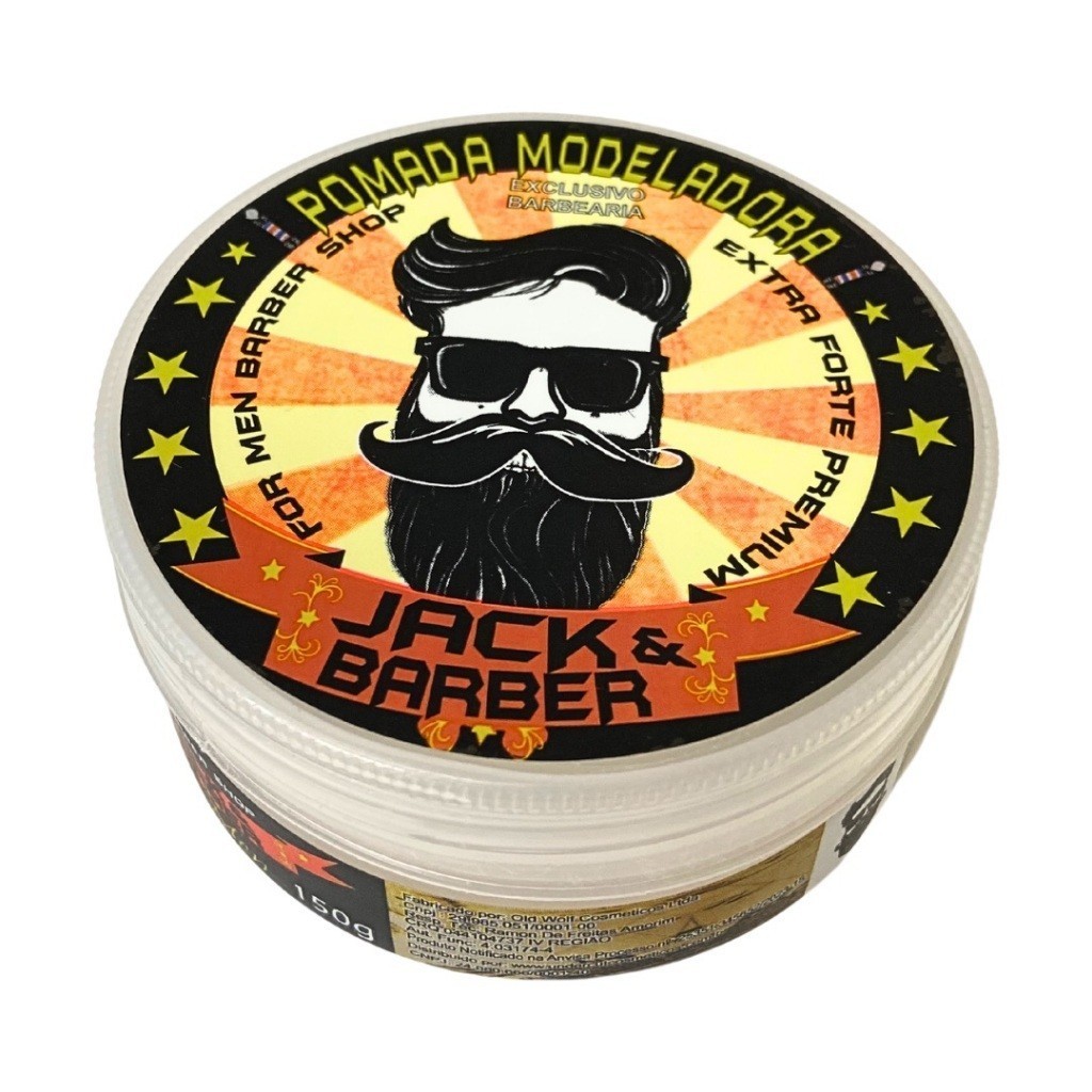 Pasta Cera Modeladora Jack & Barber 150g | Shopee Brasil