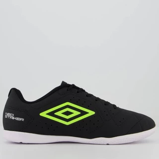 Chuteira Umbro Neo Striker Futsal Preta e Branca
