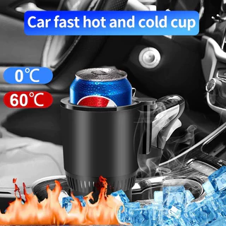 2 In1 Copo De Resfriamento Para Aquecimento De Carro Inteligente De 12V Display Digital De Temperatura Bebidas Refrigerador Aquecido Mini Frigorífico