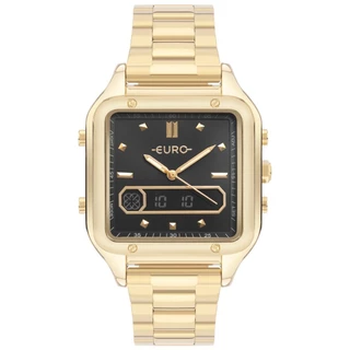 Relógio Euro Feminino Fashion Fit Sporty Dourado - EUBJ3890AAT/4P