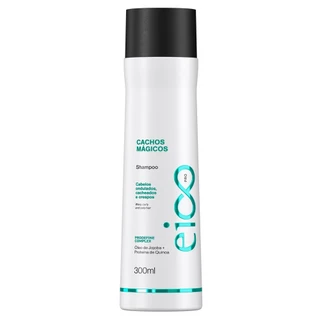 Eico Professional Shampoo Hidratação Sem Sal Tratamento Cachos Mágicos 300ml Cacheados Crespos Ondulados