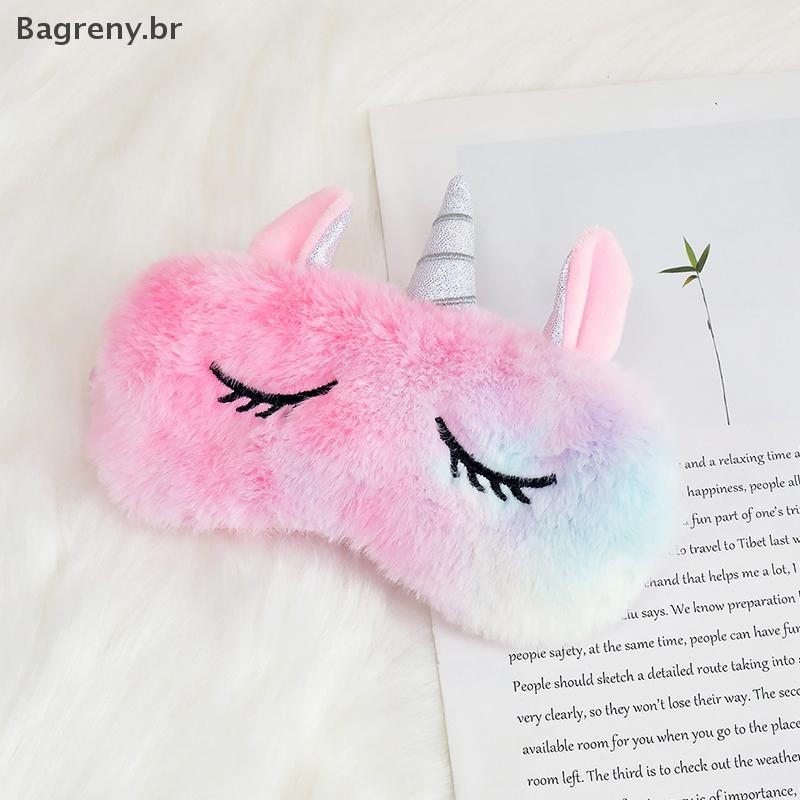 Bagreny Tapa-Olho De Pelúcia Para Dormir , Venda Descanso De